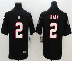 Nike Atlanta Falcons #2 Matt Ryan Black Vapor Untouchable Authentic stitched NFL jersey