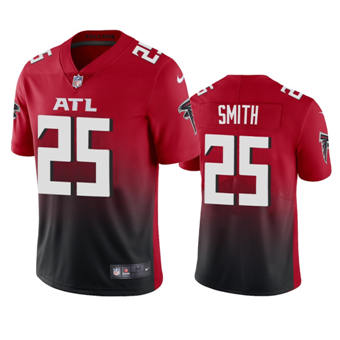 Nike Atlanta Falcons #25 Ito Smith Red Authentic Stitched NFL Jersey
