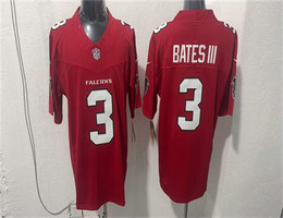 Nike Atlanta Falcons #3 Jessie Bates III Red 2026 Authentic Stitched NFL Jersey