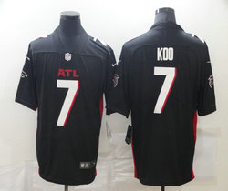 Nike Atlanta Falcons #7 Younghoe Koo Black 2020 Vapor Untouchable Authentic Stitched NFL Jersey
