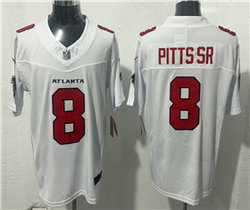 Nike Atlanta Falcons #8 Kyle Pitts Sr White 2026 Vapor Untouchable Stitched Football Jersey