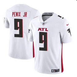 Nike Atlanta Falcons #9 Michael Penix Jr White 2024 Draft Vapor Untouchable Stitched Football Jersey