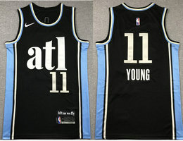 Nike Atlanta Hawks #11 Trae Young 2023-24 City Authentic Stitched NBA jersey