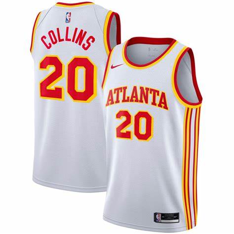 Nike Atlanta Hawks #20 John Collins White Authentic Stitched NBA Jersey