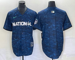 Nike Blank Royal 2023 All-Star Stitched Baseball Jersey