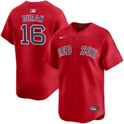Nike Boston Red Sox #16 Jarren Duran Red Authentic Stitched MLB jersey