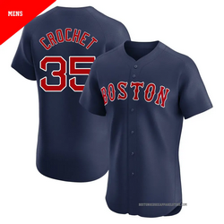 Nike Boston Red Sox #35 Garret Crochet Navy jersey.webp