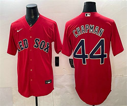 Nike Boston Red Sox #44 Aroldis Chapman Red Authentic Stitched MLB Jersey