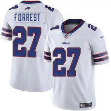 Nike Buffalo Bills #27 Darrick Forrest White Vapor Untouchable Authentic Stitched NFL Jersey
