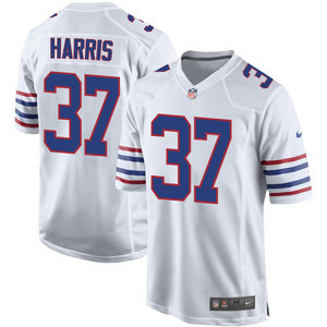 Nike Buffalo Bills #37 Damien Harris White Vapor Untouchable Authentic Stitched NFL Jerseys