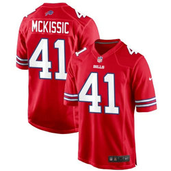 Nike Buffalo Bills #41 J.D. McKissic Red Vapor Untouchable Authentic Stitched NFL Jersey.webp