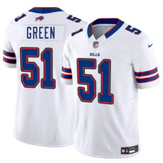 Nike Buffalo Bills #51 Kendrick Green White Vapor Untouchable Authentic Stitched NFL Jersey