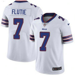 Nike Buffalo Bills #7 Doug Flutie White Vapor Untouchable Authentic Stitched NFL Jersey