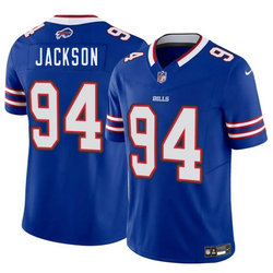 Nike Buffalo Bills #94 Landon Jackson Blue Stitched Jersey