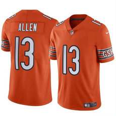 Nike Chicago Bears #13 Keenan Allen Orange Vapor Untouchable Football Stitched Jersey
