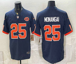 Nike Chicago Bears #25 Kyle Monangai Navy 2026 Rivalries Stitched Football Jersey