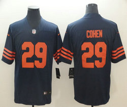 Nike Chicago Bears #29 Tarik Cohen Blue Rush Limited Authentic stitched NFL jersey
