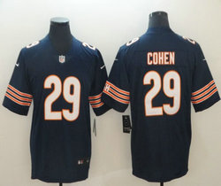 Nike Chicago Bears #29 Tarik Cohen Navy Blue Vapor Untouchable Limited Authentic stitched NFL jersey