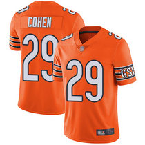 Nike Chicago Bears #29 Tarik Cohen Orange Vapor Untouchable Limited Authentic stitched NFL jersey