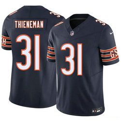 Nike Chicago Bears #31 Dillon Thieneman Navy 2026 Draft Authentic Stitched NFL Jersey
