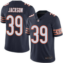 Nike Chicago Bears #39 Eddie Jackson Blue Vapor Untouchable Authentic stitched NFL jersey