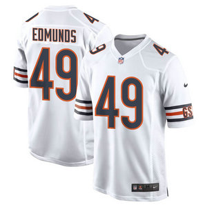 Nike Chicago Bears #49 Tremaine Edmunds White Vapor Untouchable Authentic Stitched NFL Jersey