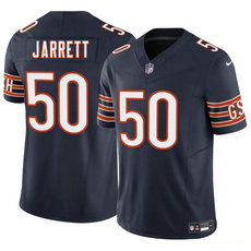 Nike Chicago Bears #50 Grady Jarrett Navy Vapor Untouchable Authentic Stitched NFL Jersey