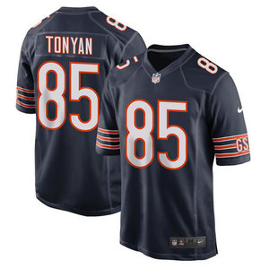 Nike Chicago Bears #85 Robert Tonyan Blue Vapor Untouchable Authentic Stitched NFL Jersey