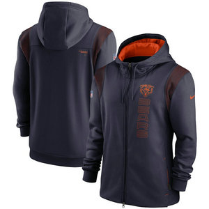 Nike Chicago Bears 2021 zipper Hoodie