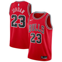 Nike Chicago Bulls #23 Michael Jordan Red Game Authentic Stitched NBA jersey