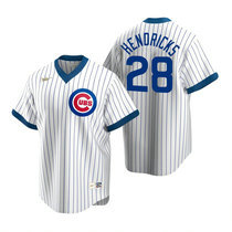Nike Chicago Cubs #28 Kyle Hendricks White Pullover Authentic Stitched MLB Jersey