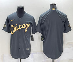 Nike Chicago White Sox Blank Charcoal 2022 All Star Authentic Stitched MLB Jersey