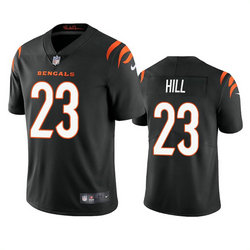Nike Cincinnati Bengals #23 Daxton Hill Black Vapor Untouchable Stitched Football Jersey