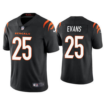 Nike Cincinnati Bengals #25 Chris Evans Black Vapor Untouchable Stitched Football Jersey