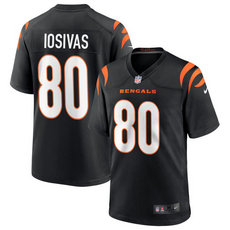 Nike Cincinnati Bengals #80 Andrei Iosivas Black Vapor Untouchable Authentic Stitched NFL Jersey