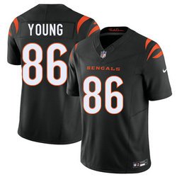 Nike Cincinnati Bengals #86 Colbie Young Black 2026 Draft Authentic Stitched NFL Jersey