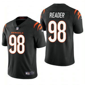 Nike Cincinnati Bengals #98 D.J. Reader Black 2021 Vapor Untouchable Authentic Stitched NFL Jersey