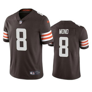 Nike Cleveland Browns #8 Kellen Mond Brown Vapor Untouchable Authentic Stitched NFL Jersey
