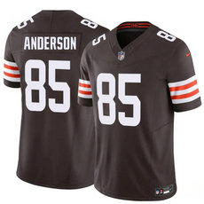 Nike Cleveland Browns #85 Aaron Anderson Brown 2026 Draft Stitched Football Jersey