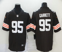 Nike Cleveland Browns #95 Myles Garrett 2020 Brown Vapor Untouchable Authentic stitched NFL jersey