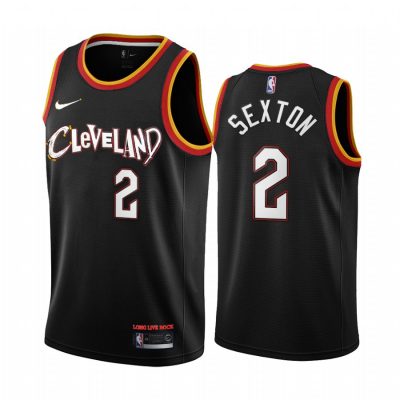 Nike Cleveland Cavaliers #2 Collin Sexton Game City Authentic Stitched NBA Jersey
