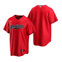 Nike Cleveland Indians #Blank Red Game Authentic Stitched MLB Jersey