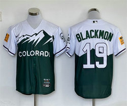 Nike Colorado Rockies #19 Charlie Blackmon City Authentic Stitched MLB Jersey