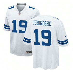 Nike Dallas Cowboys #19 Noah Igbinoghene White Vapor Untouchable Authentic Stitched NFL Jersey