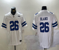 Nike Dallas Cowboys #26 DaRon Bland White F.U.S.E. EST Patch NFL Jersey