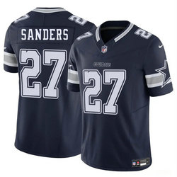 Nike Dallas Cowboys #27 Miles Sanders Blue Authentic Stitched NFL Jersey
