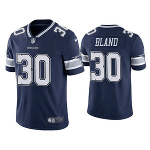 Nike Dallas Cowboys #30 DaRon Bland Navy Vapor Untouchable Authentic Stitched NFL Jersey
