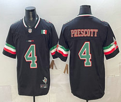 Nike Dallas Cowboys #4 Dak Prescott Navy Mexico NFL Jersey