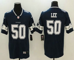 Nike Dallas Cowboys #50 Sean Lee Blue Vapor Untouchable Limited Authentic Stitched NFL Jersey