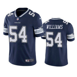 Nike Dallas Cowboys #54 Sam Williams Blue Vapor Untouchable Authentic Stitched NFL Jersey